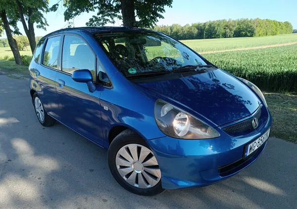 samochody osobowe Honda Jazz cena 10999 przebieg: 165500, rok produkcji 2006 z Garwolin